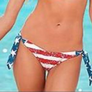 Venus Sash Tie American Flag 🇺🇸 Swimsuit Bottom!